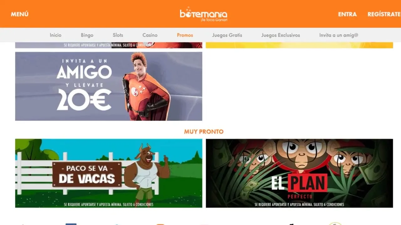 Botemania: casino online con licencia