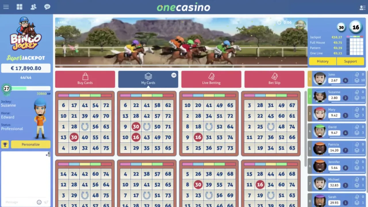 OneCasino: jugabilidad