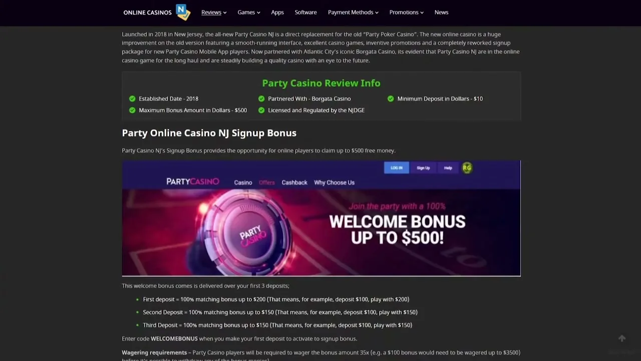 PartyCasino: casino online con licencia