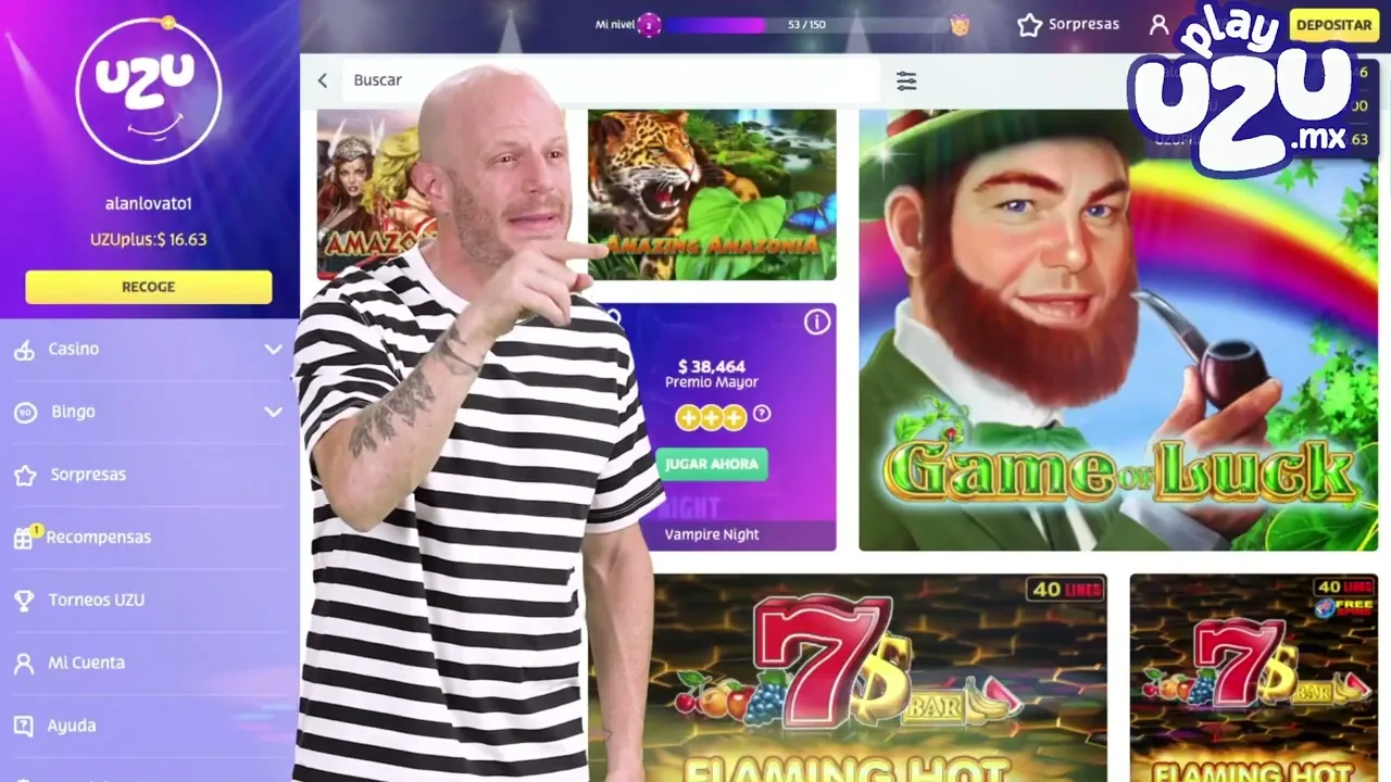 PlayUZU: en el casino