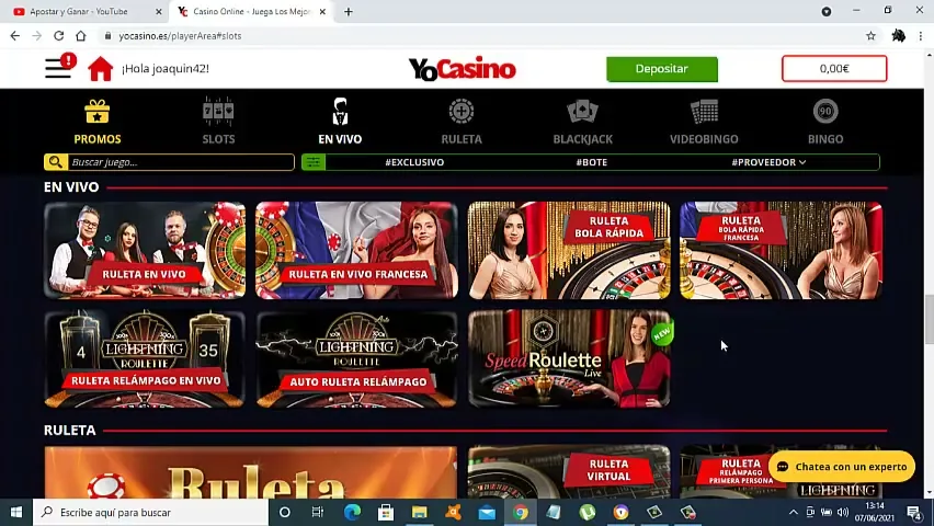 YoCasino: detalle
