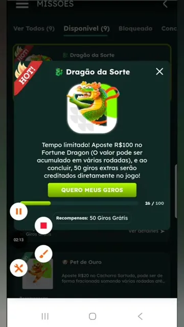 giros gratis: detalle