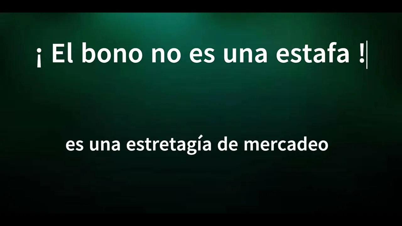 bono sin deposito: en imagen