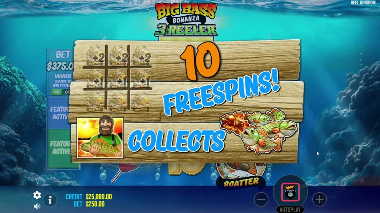 Big Bass Bonanza: en imagen