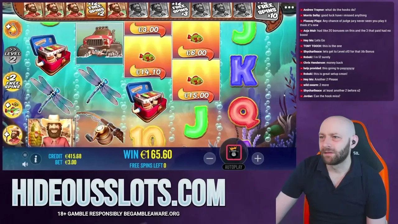 Big Bass Splash: jugabilidad
