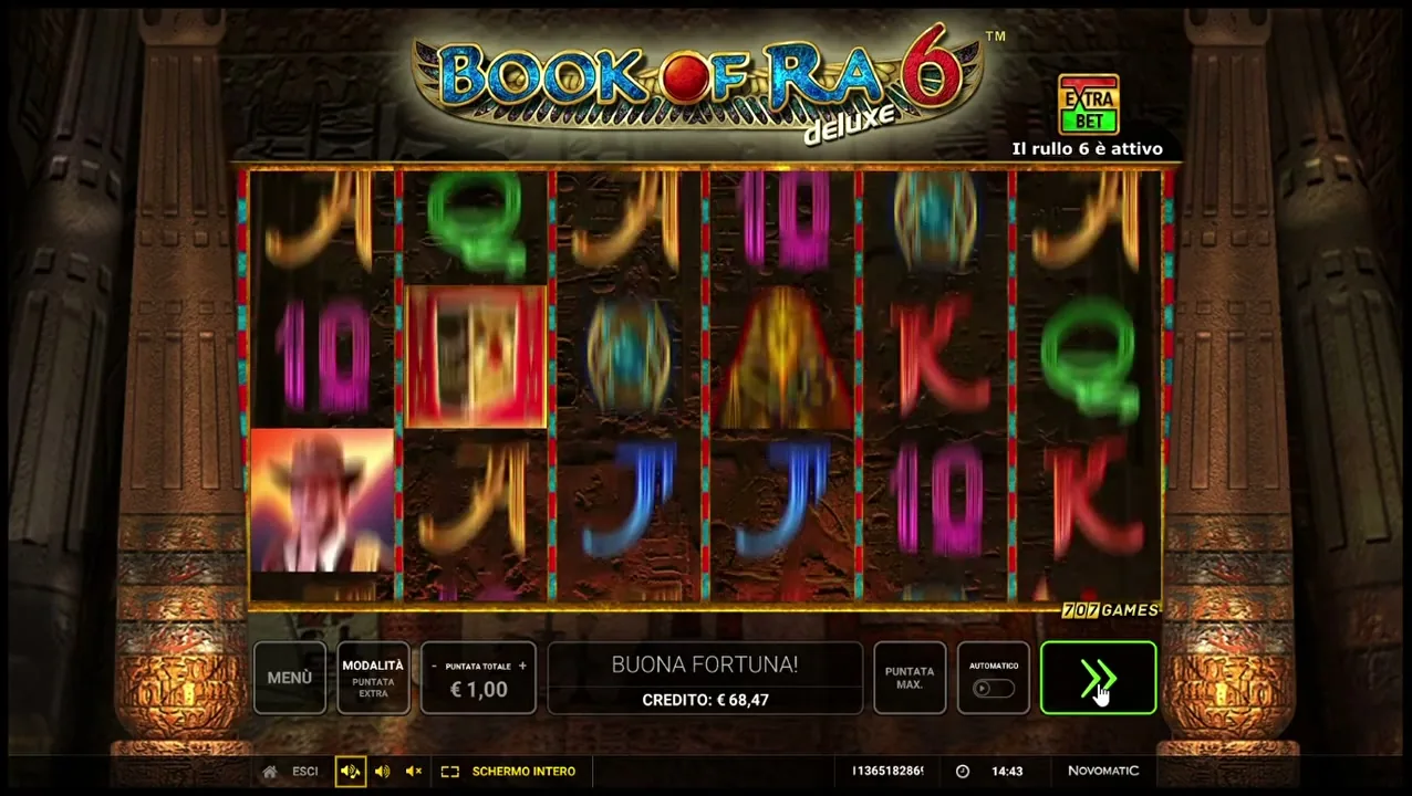 Book of Ra Deluxe: en imagen