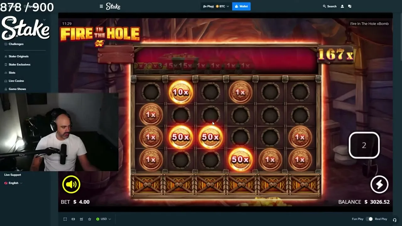 Fire in the Hole: jugabilidad