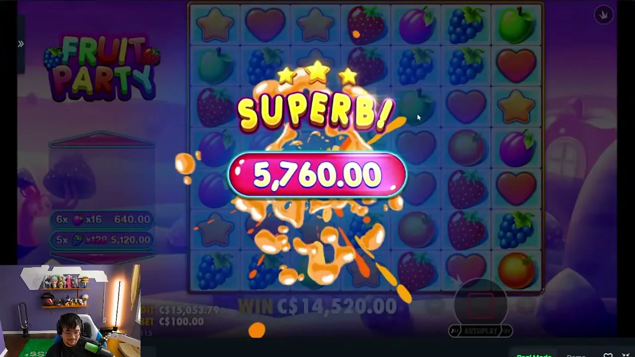 Fruit Party: en el casino