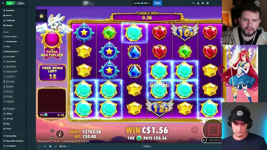 Starlight Princess 1000: pantalla