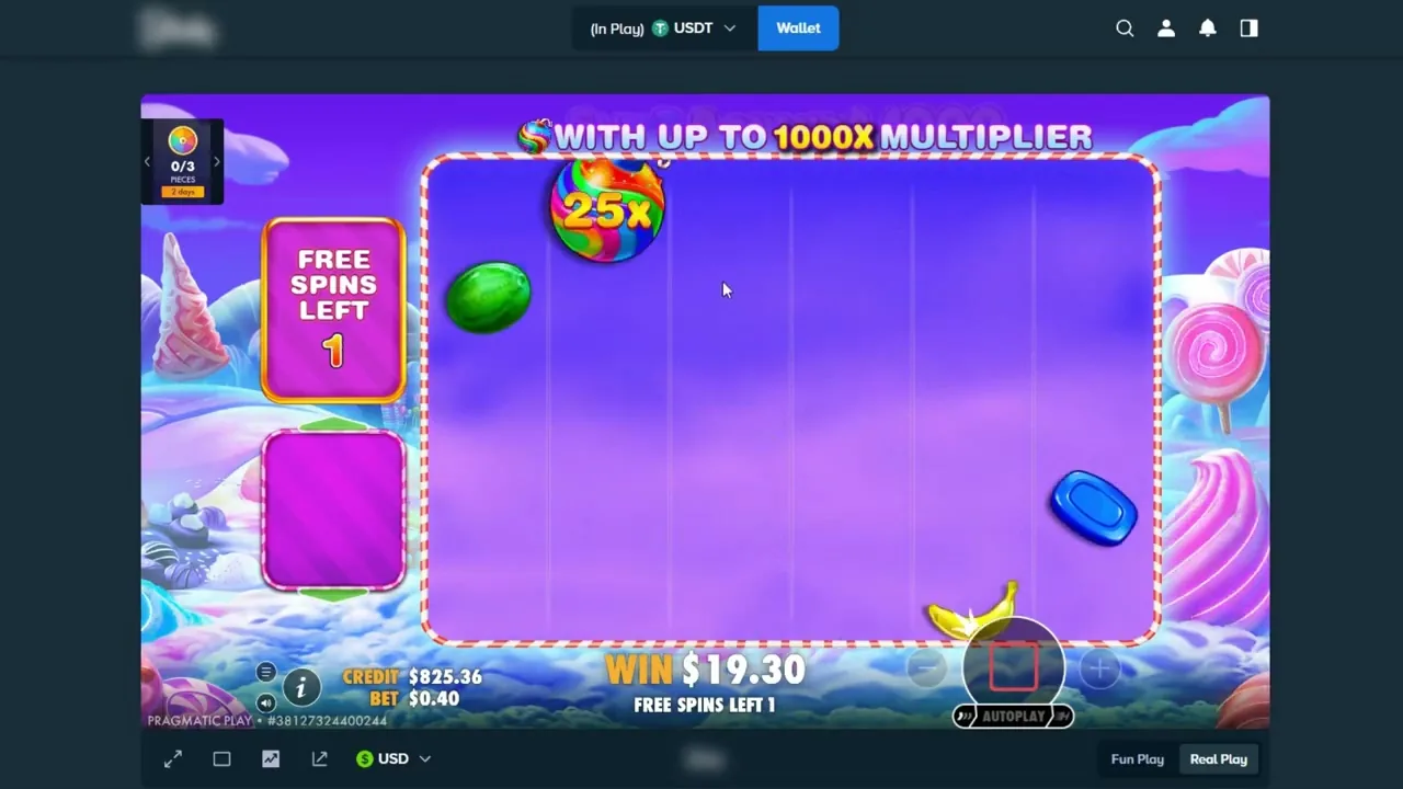 Sweet Bonanza 1000: jugabilidad