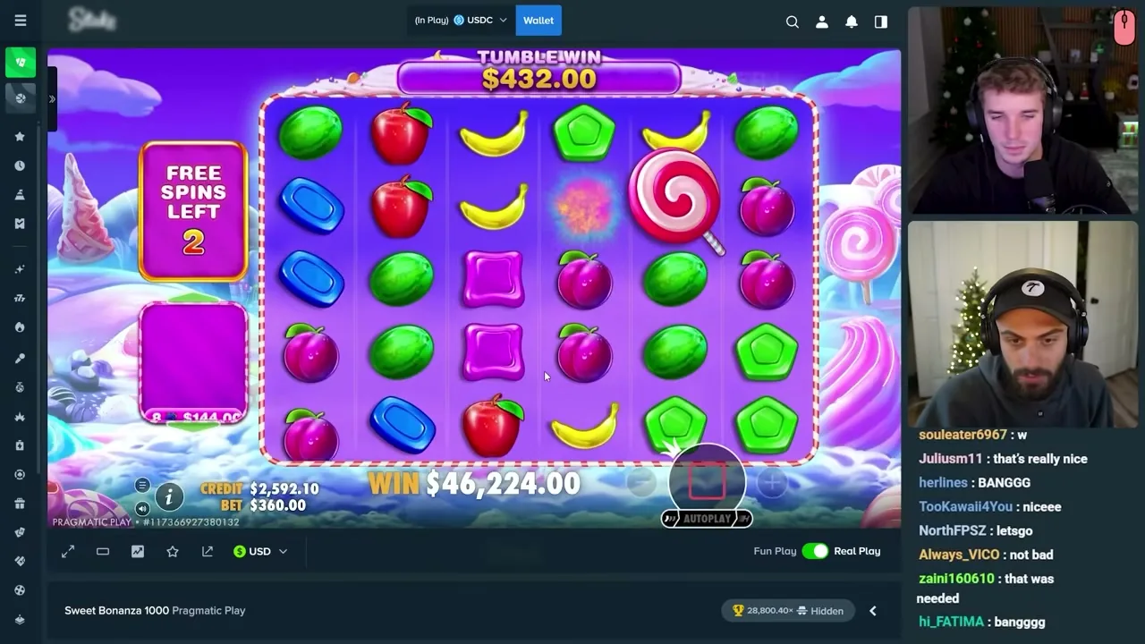 Sweet Bonanza: en el casino